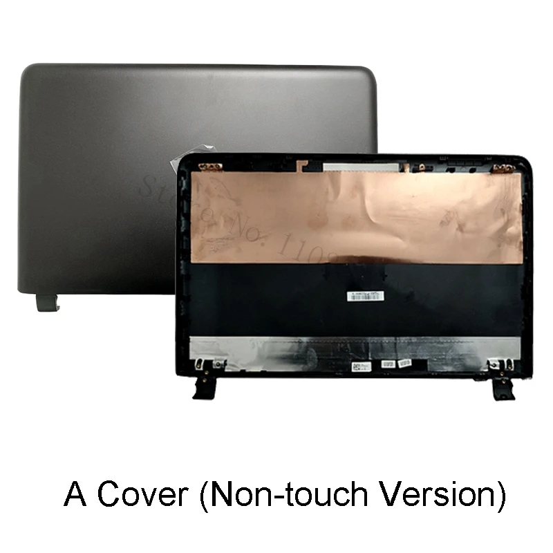 Jaunu Klēpjdatoru LCD Back Cover For HP 15-15 AK-AB TPN-Q159 TPN-Q158 Priekšējo Bezel Palmrest Tastatūras Augšējā Apakšā Lietu Sudraba Melna1