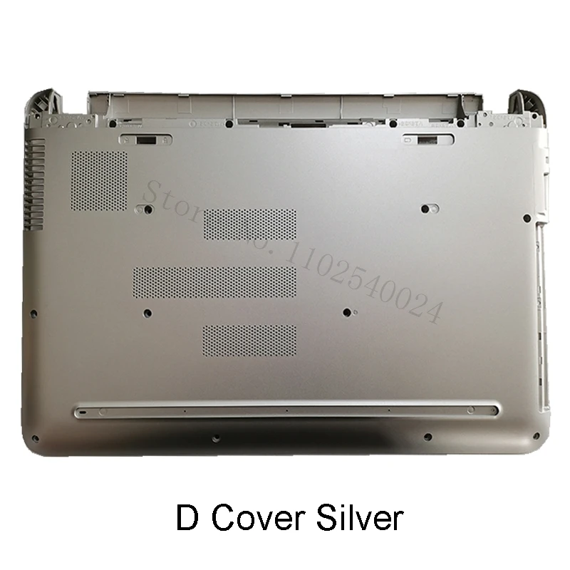 Jaunu Klēpjdatoru LCD Back Cover For HP 15-15 AK-AB TPN-Q159 TPN-Q158 Priekšējo Bezel Palmrest Tastatūras Augšējā Apakšā Lietu Sudraba Melna5