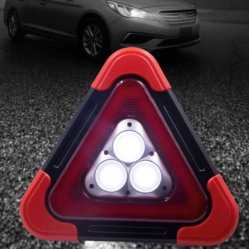Drošības brīdinājuma zīmes, Motocikli, Auto LED Darba gaismas Ceļu satiksmes Drošības Avārijas Signalizācijas lukturi Pārnēsājamie Mirgo gaismas uz rokas3