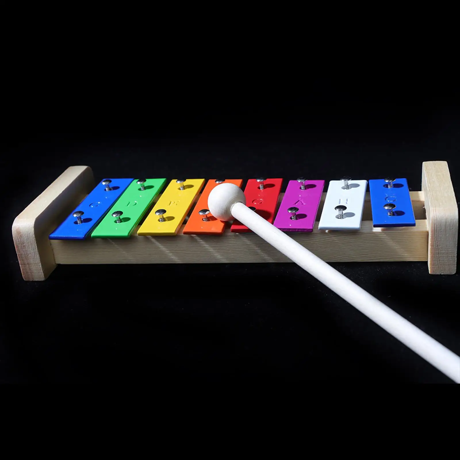 8 Svari Xylophone Apgaismības Muzikālā Rotaļlieta Band Spēlētāji Bērniem un Pieaugušajiem1