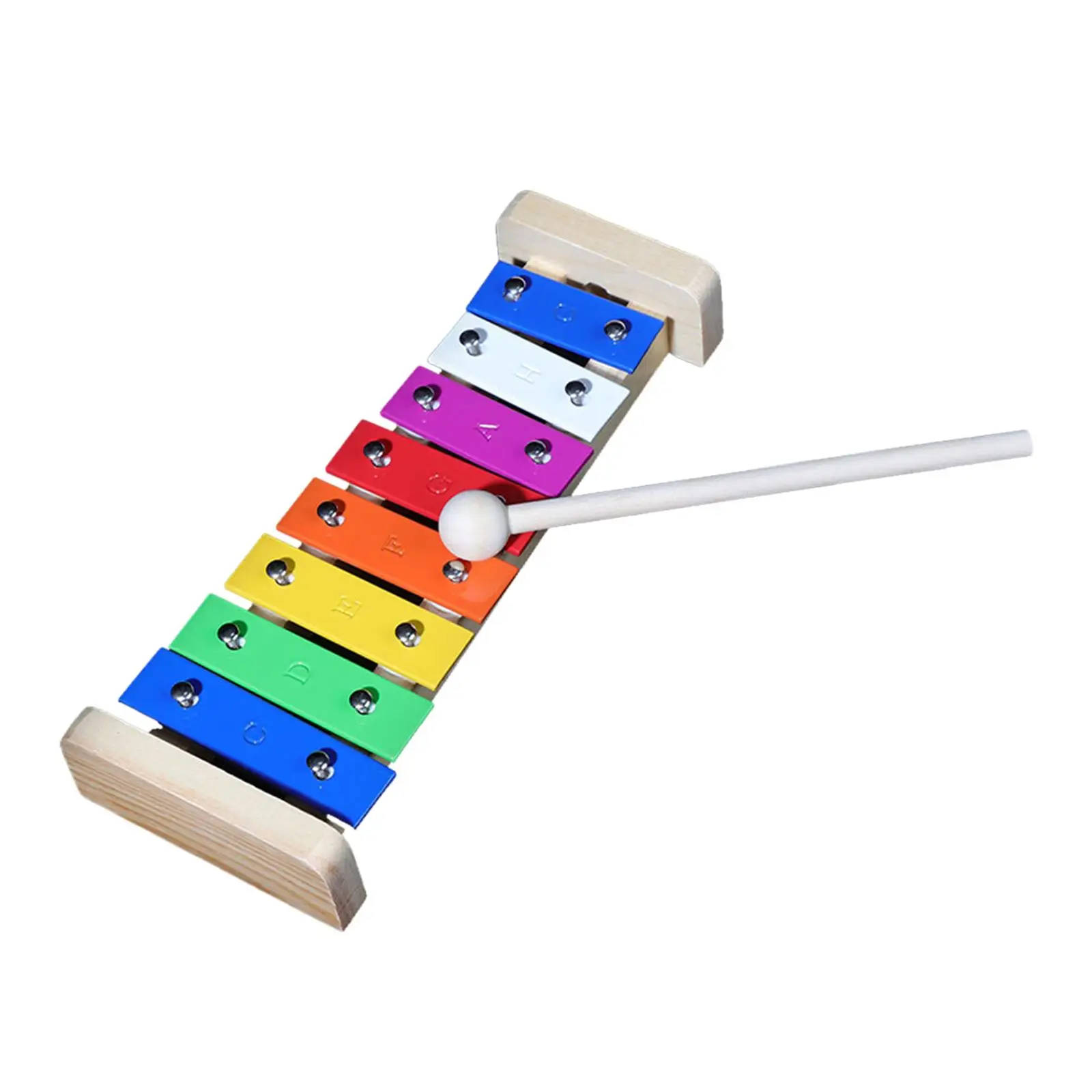8 Svari Xylophone Apgaismības Muzikālā Rotaļlieta Band Spēlētāji Bērniem un Pieaugušajiem5