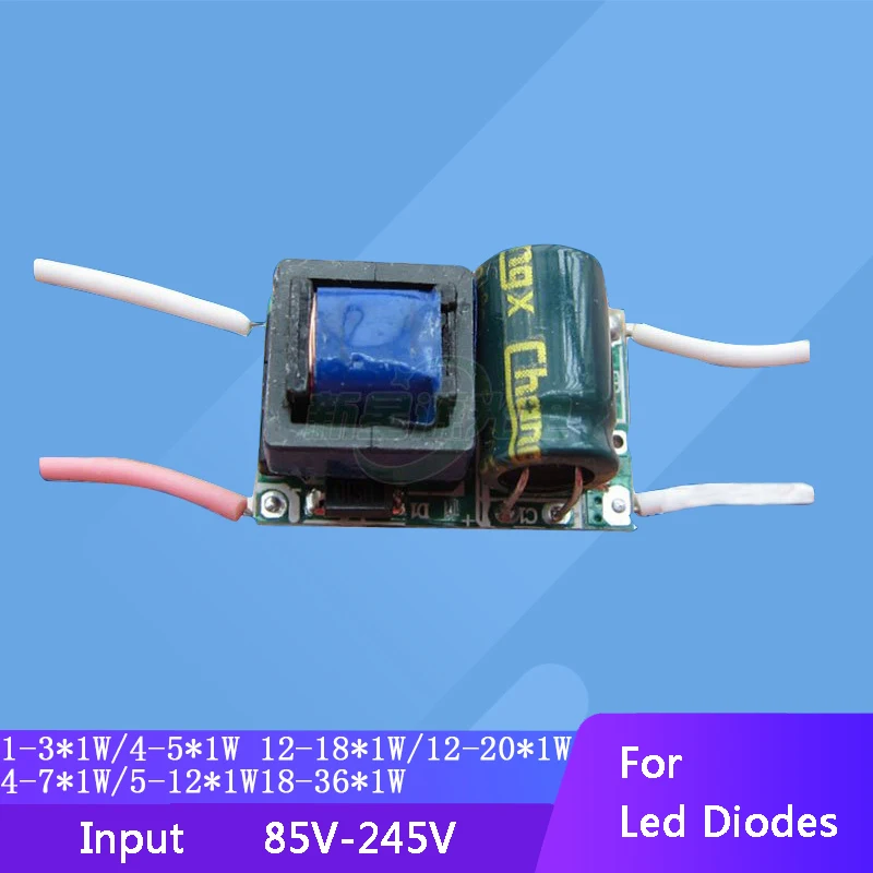 AC 85.V-265V Pastāvīgu Strāvas Barošanas LED Draiveri 3W - 50W LED prožektors Lampai0