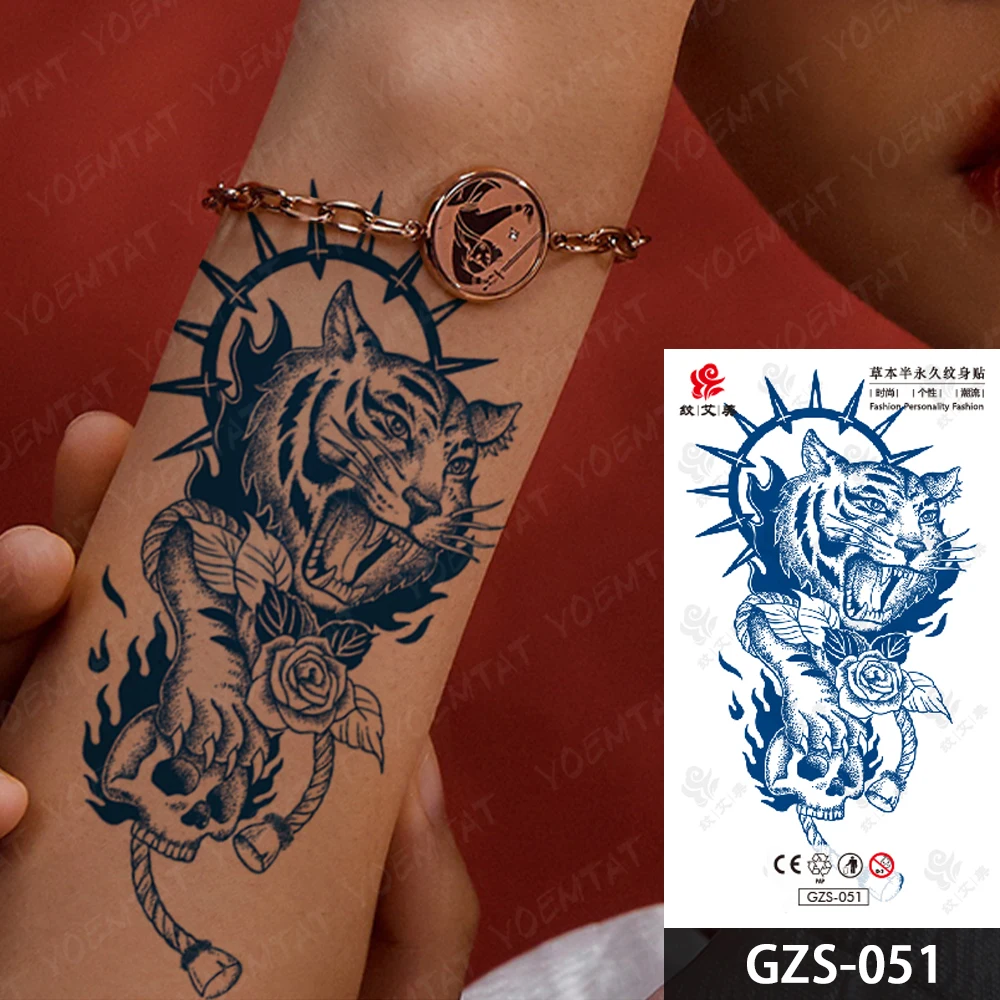 Tonējoša Ķīnas Dragon Phoenix Ūdensnecaurlaidīgus Pagaidu Tetovējumu Uzlīmes, Sula, Tinte, Kas Ilgst Tetovējums, Body Art Viltus Tatto Sievietes Vīrieši3