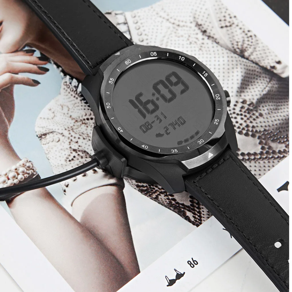 Smartwatch Uzlādes Kabelis 1 Metrs Skatīties Lādēšanas Vads Rokas Aksesuārs Ticwatch Pro2