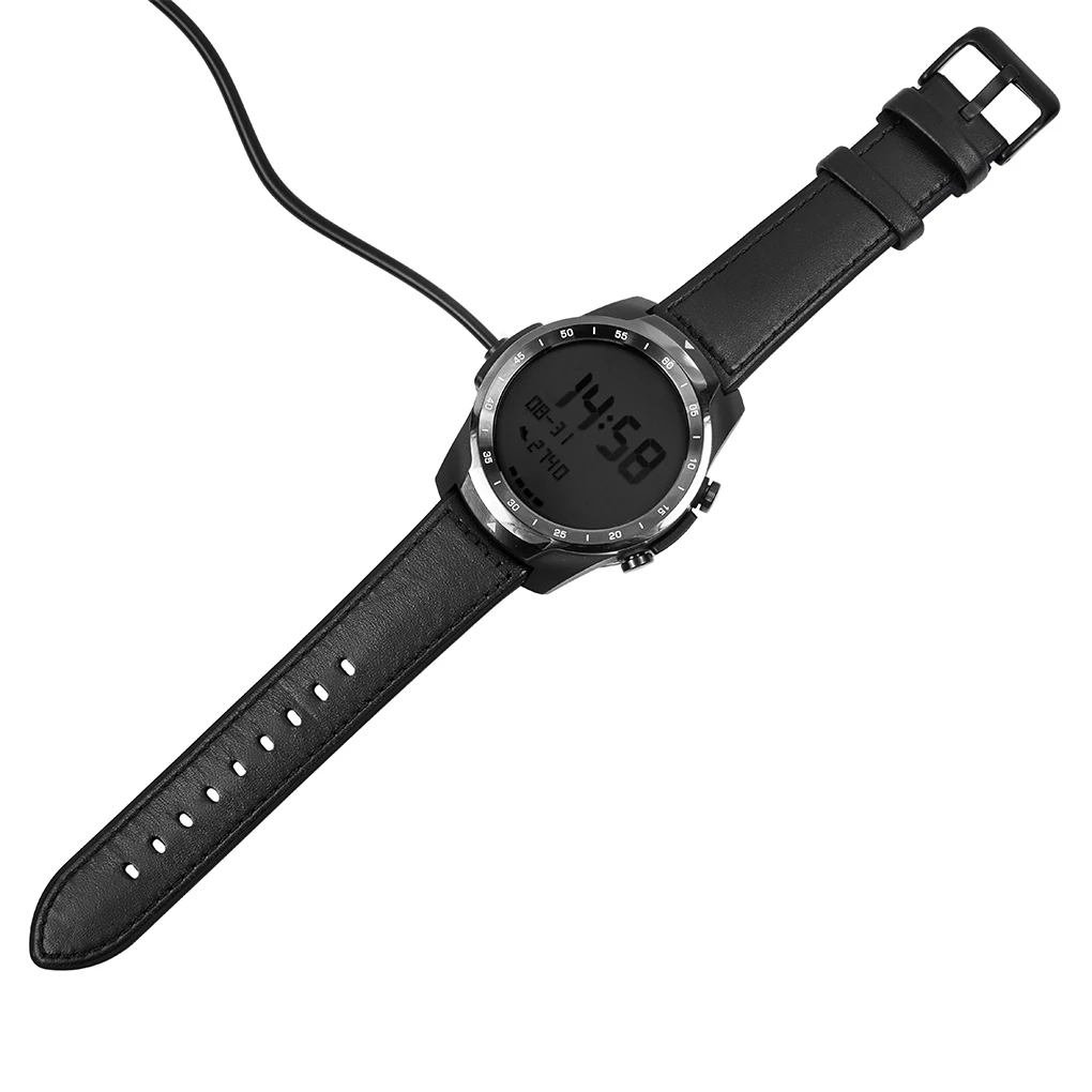 Smartwatch Uzlādes Kabelis 1 Metrs Skatīties Lādēšanas Vads Rokas Aksesuārs Ticwatch Pro4