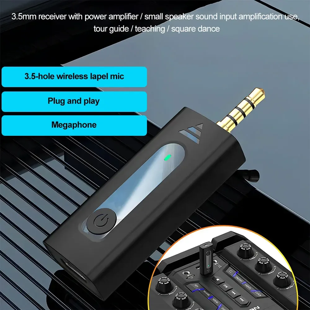 Lavalier Mikrofons Bezvadu Atloks Mikrofons Bezvadu Dual Klipu par Mikrofonus iPhone DSLR Android Tālrunis Video Ieraksts1