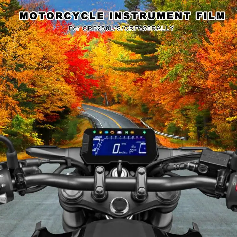 Motociklu Klastera Nulles Aizsardzības Hidrogelu Filmu Instrumentu Paneļa Vāka Aizsargs Blu-ray HONDA CRF250L/S/CRF250RALLY5