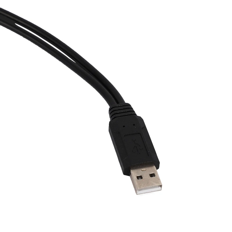 4X USB 2.0 Vīrietis Auf 2 Dual USB Female Ligzda Y Sadalītāja Verteiler Adapteris Kabel3