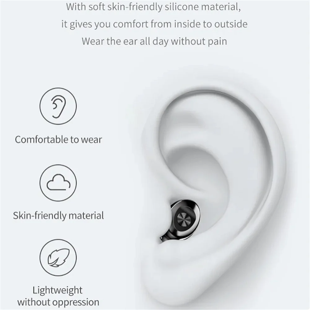 XG8 Wireless Touch Earbuds Trokšņu Slāpēšanas Ausu Austiņas Miega Austiņas IOS, Android viedtālruņi4