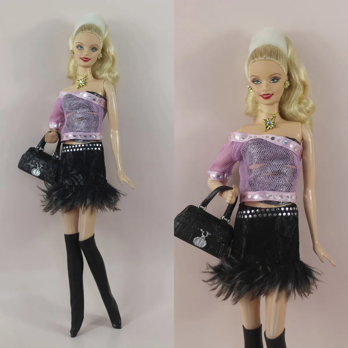 Apģērbu komplekts / mix stila krekls, mētelis top elsas īsi svārki soma, apavi, apģērbs, apģērbu 30cm Xinyi FR ST Barbie Lelle un aksesuāri2