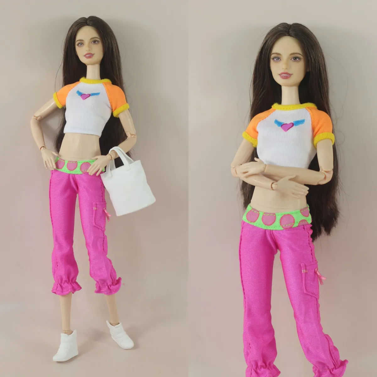 Apģērbu komplekts / mix stila krekls, mētelis top elsas īsi svārki soma, apavi, apģērbs, apģērbu 30cm Xinyi FR ST Barbie Lelle un aksesuāri5