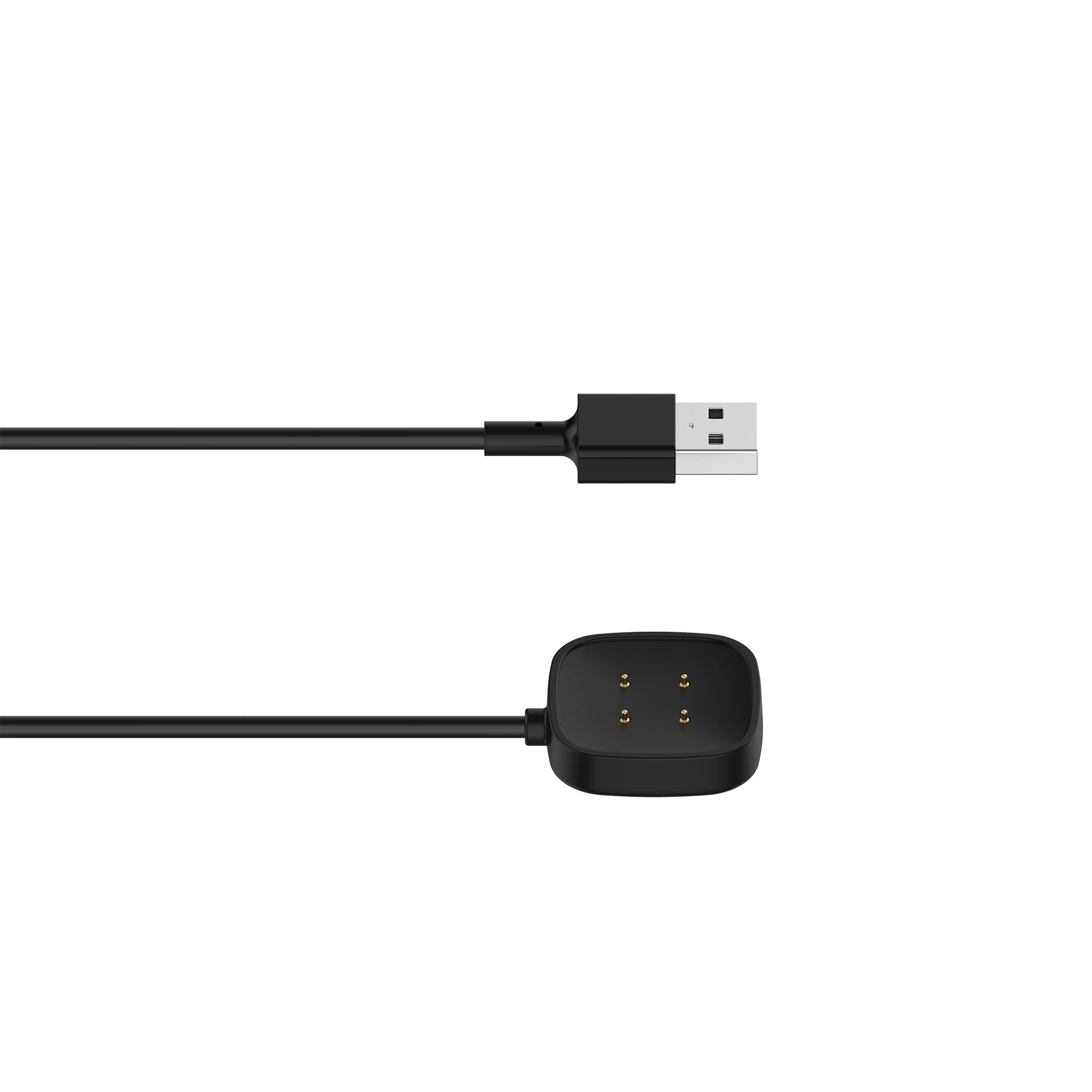 1M USB Datu Kabelis Uzlādes Lādētājs Fitbit Otrādi 4/3 | Izjūtu 2/1Smart Skatīties Magnētiskās Strāvas Adapteri Aksesuāri2