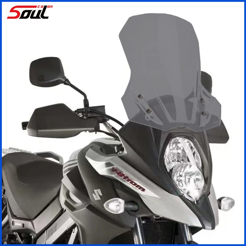 Motociklu Vējstikla Sejsegu Priekšējā stikla Der Suzuki DL650 V-STROM 2017-2022 2020. GADAM 2020. GADAM 1 DL 650 17-22 18 19 20 21 Double Bubble1