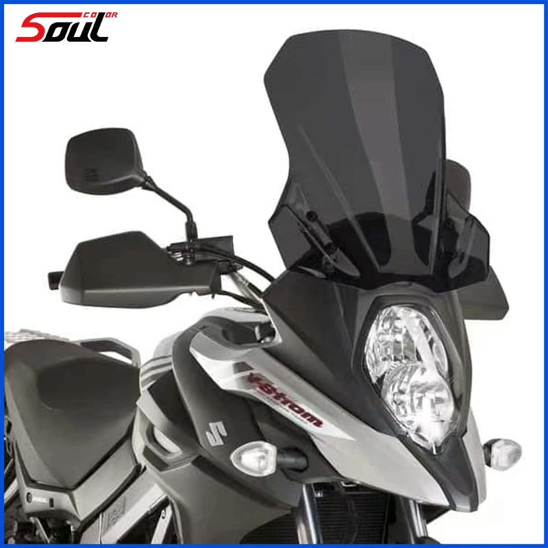 Motociklu Vējstikla Sejsegu Priekšējā stikla Der Suzuki DL650 V-STROM 2017-2022 2020. GADAM 2020. GADAM 1 DL 650 17-22 18 19 20 21 Double Bubble2
