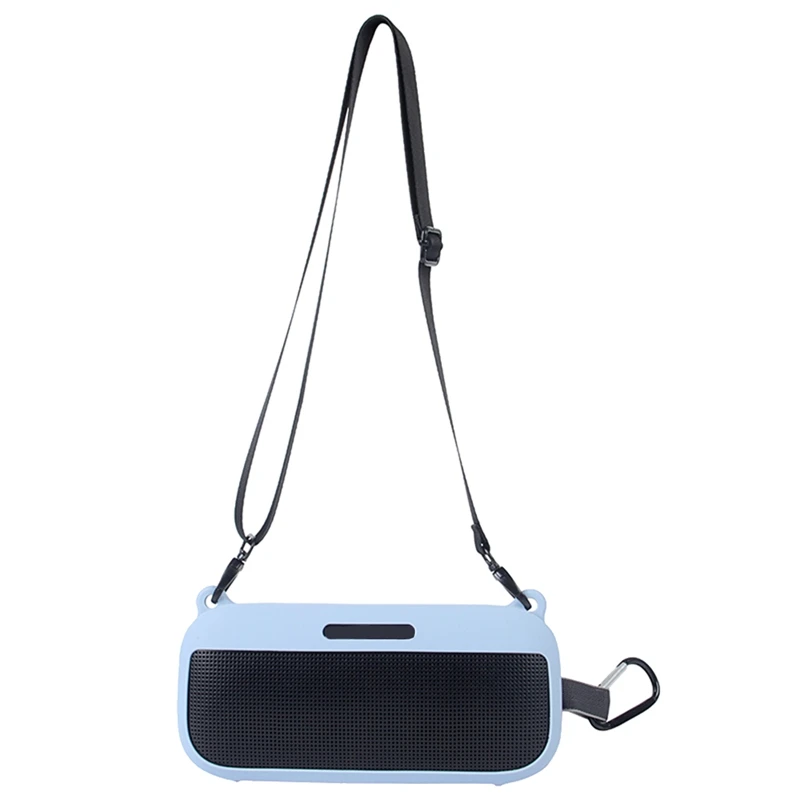 Mīksts Silikona Gadījumā Vāks Soundlink Flex Bluetooth Portable Speaker Ar Pleca Siksnu Un Karabīne4