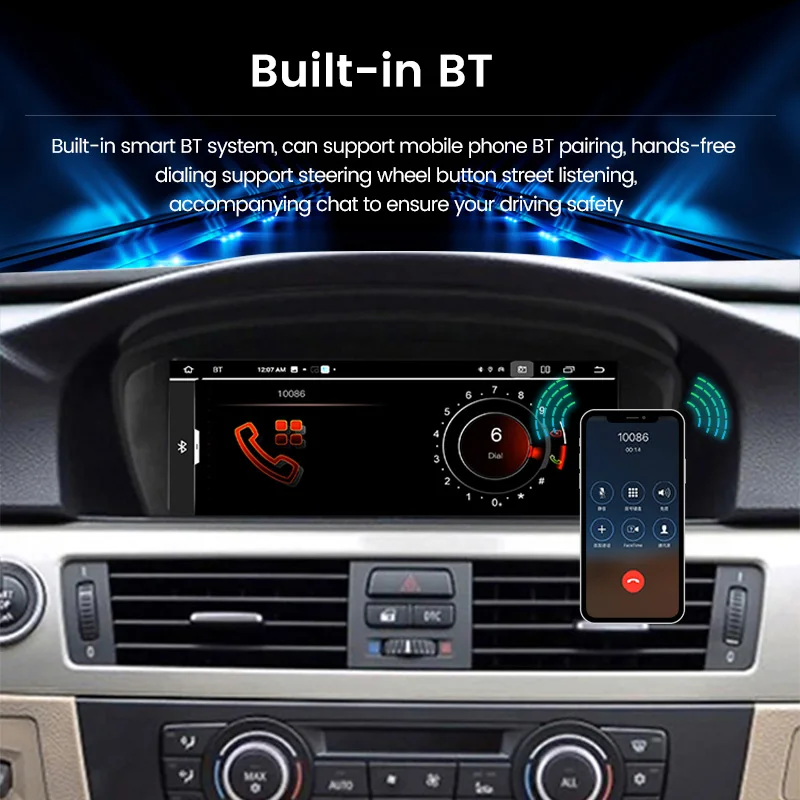 Jaunā Inteliģentās Android Sistēmu All-in-one Mašīnas, Auto Multimedia Player BMW 5. Sērijas E60 E61, E63 E64 E90 E91 E92 E93 CCC CIC3