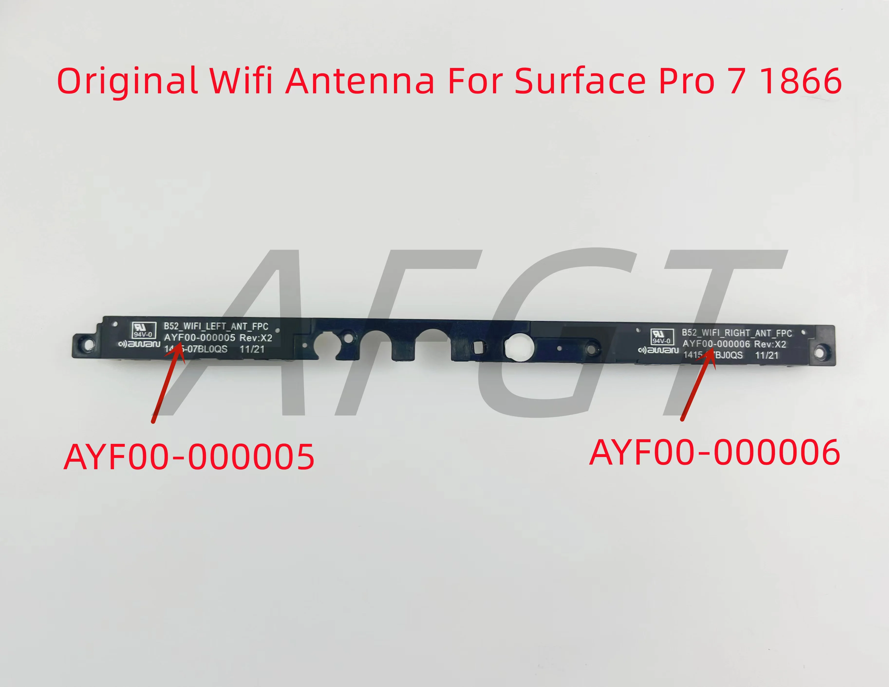 Sākotnējā Wi-Fi Antenu Microsoft Surface Pro7 1866 WiFi Signāla Uztveršanas Antena Bluetooth Kabeļu AYF00-000005 AYF00-0000061