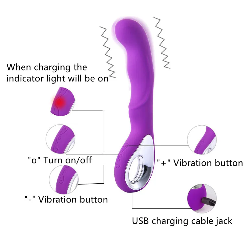 Orgasma Stick Vibratori Klitora Stimulators G Spot Massager Dildo Vibratoru Burvju Nūjiņu Seksa Rotaļlietas Sievietēm Sieviešu Masturbtors2