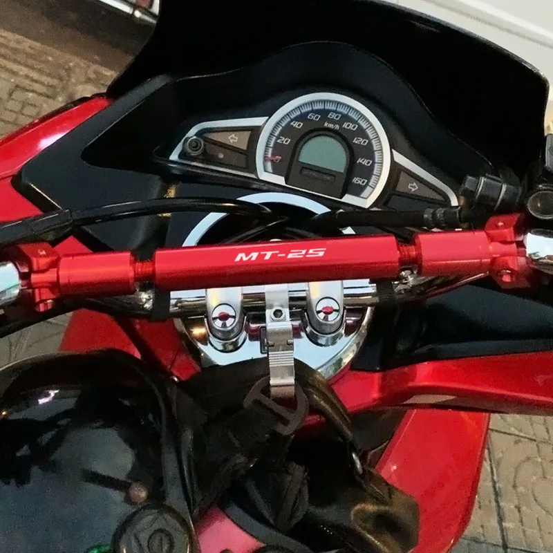 PAR YAMAHA MT-25 Motocikla Līdzsvara Josla 22mm CNC Alumīnija Pārliktni Pagarināts Motociklu Pastiprināt Sviru Piederumi5