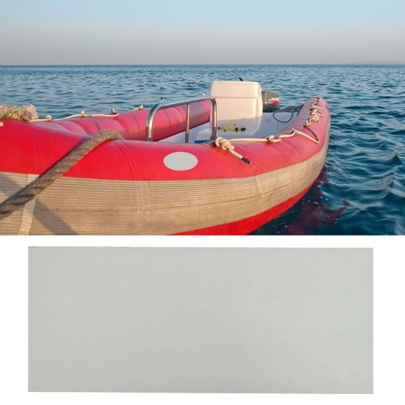 G92F Ūdensizturīgs PVC Plāksteris Remonts Kanoe Laivu Laivu Remonta Plāksteris, Piepūšamo Laivu Remonts Nomaiņa par Piepūšamu Laivu1