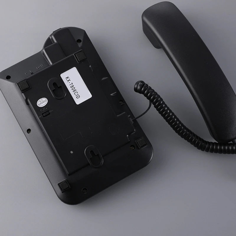 Rievots Tālrunis ar Zvanītāja Displeja Klasiskā Fiksēto Tālruņa Darbvirsmas Telefona Lielo Pogu Telefons3