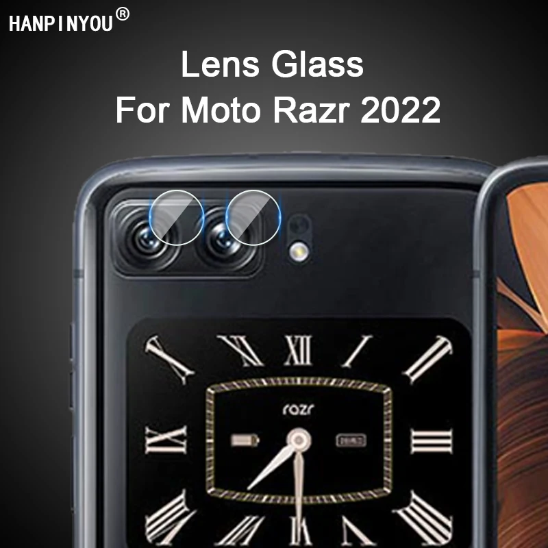 10Pcs Par Motorola Moto Razr 2022 HD Skaidrs, Ultra Slim Atpakaļ Aizmugurējās Kameras Objektīva Aizsargs Vāku Soft Rūdīts Stikls Aizsardzības Plēves0