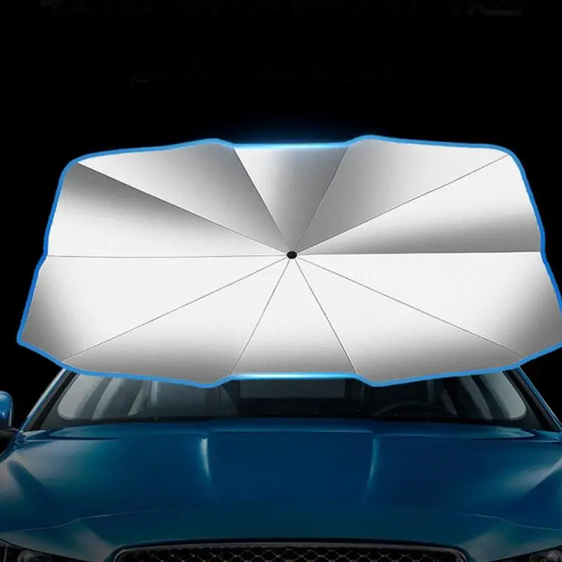 Automašīnas Vējstikla Saules Ēnā Jumta Auto Saulessargs Priekšējā stikla Vāks UV Staru Vējstikla Aizsardzības Transportlīdzekļa Interjera Aksesuāri2