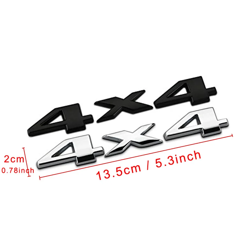 3D 4x4 Četru riteņu piedziņa, Auto uzlīmes, Logo, Emblēmas Nozīmīti Uzlīmes Starline A93 A63 A36 A39 A66 A96 Divas Veids2