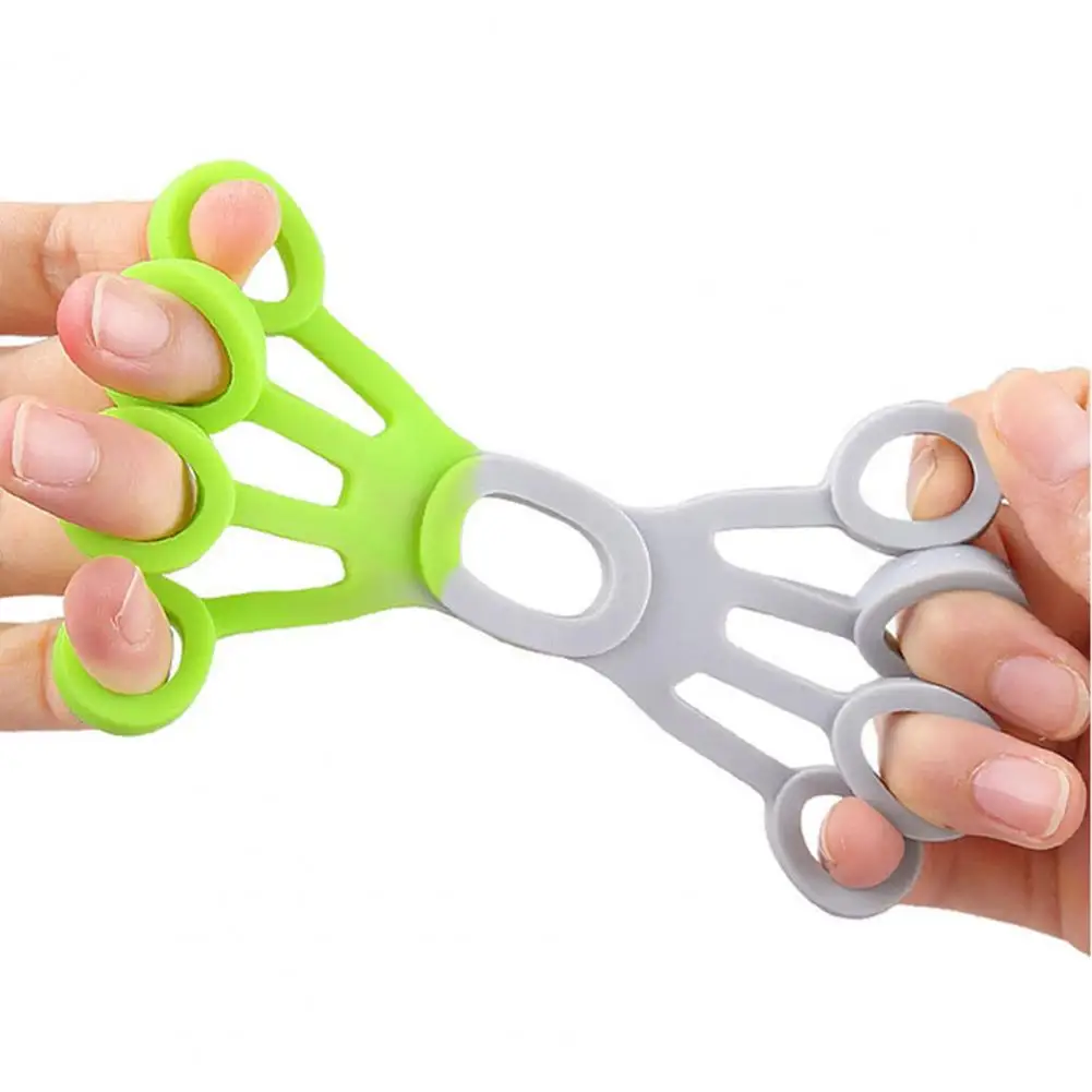Pirkstu Expander Puses Strengthener Silikona Pirkstu Nestuvēm Puses Gripper Atkārtoti Rokas Terapija Tvēriena Stipruma Pirkstu4