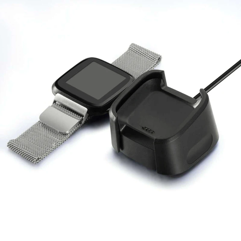 1~5GAB Kvalitātes USB Uzlādes Kabelis Šūpuļa Stacijas Fitbit Otrādi Lādētāju Fit Bitu Otrādi Band Smart Skatīties Nomaiņa USB Lādētāja1