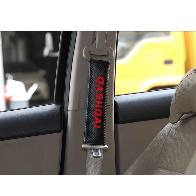 2gab PU Modes Automašīnas drošības Jostas Segtu Automašīnas drošības jostas plecu Polsteri par Nissan Qashqai2