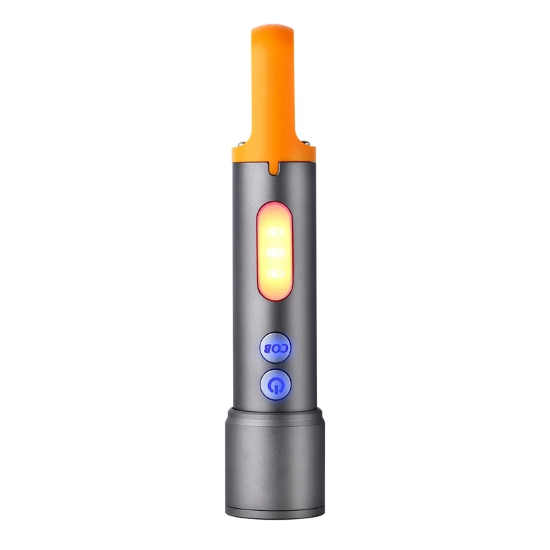 USB Lādējamu Lukturīti Zoomable LED Lukturīti Ar COB Sānu apgaismojums Prožektors Lāpu Āra4