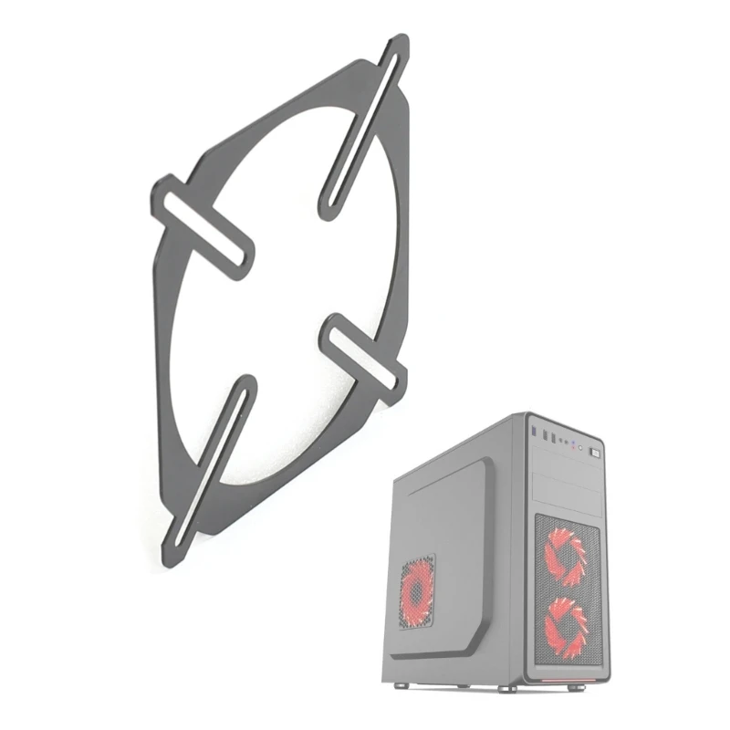 Šasijas Dzesēšanas Ventilatoru Pārveides Adapteri, Turētājs Turētājs 6-12cm Datora korpusu Heatsink Sīkrīku Piederumi4