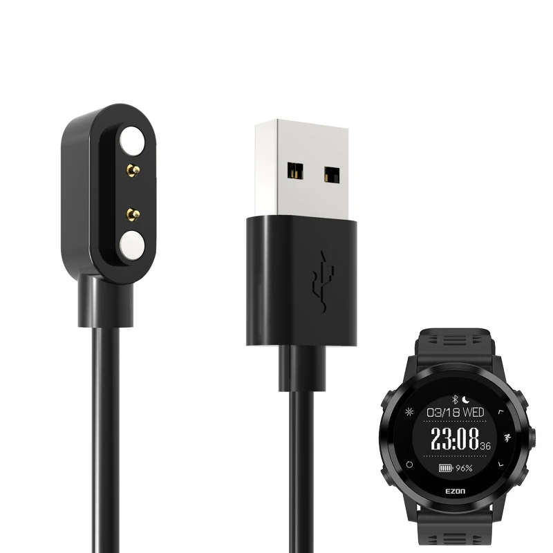 Smart Skatīties Kronšteins USB Lādēšanas Vads Magnētisko Kabeļu Vadu Ezon T21A3