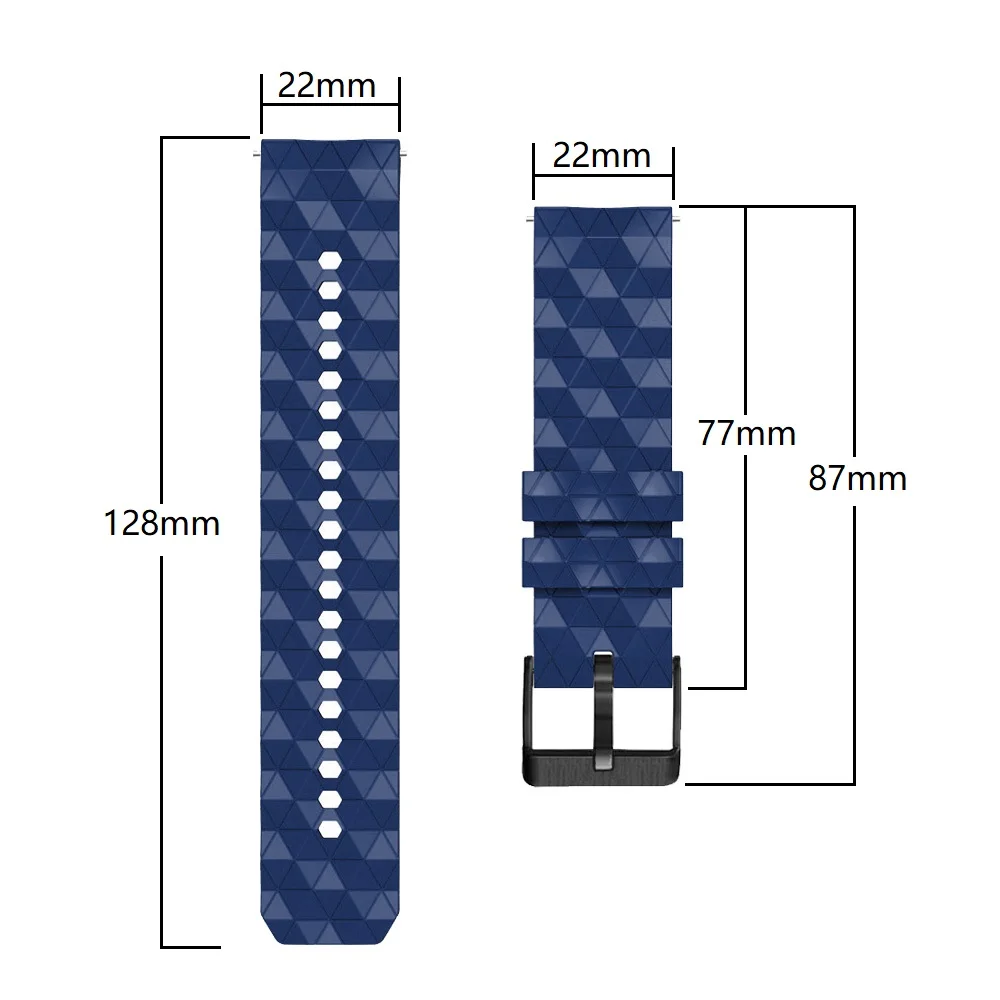 22mm Silikona Watchband Par Amazfit Līdzsvaru VTN 4/3 Pro/2e Rokas Siksnas Amazfit Gepards Pro/Apaļā Smartwatch Aproce Datumi1