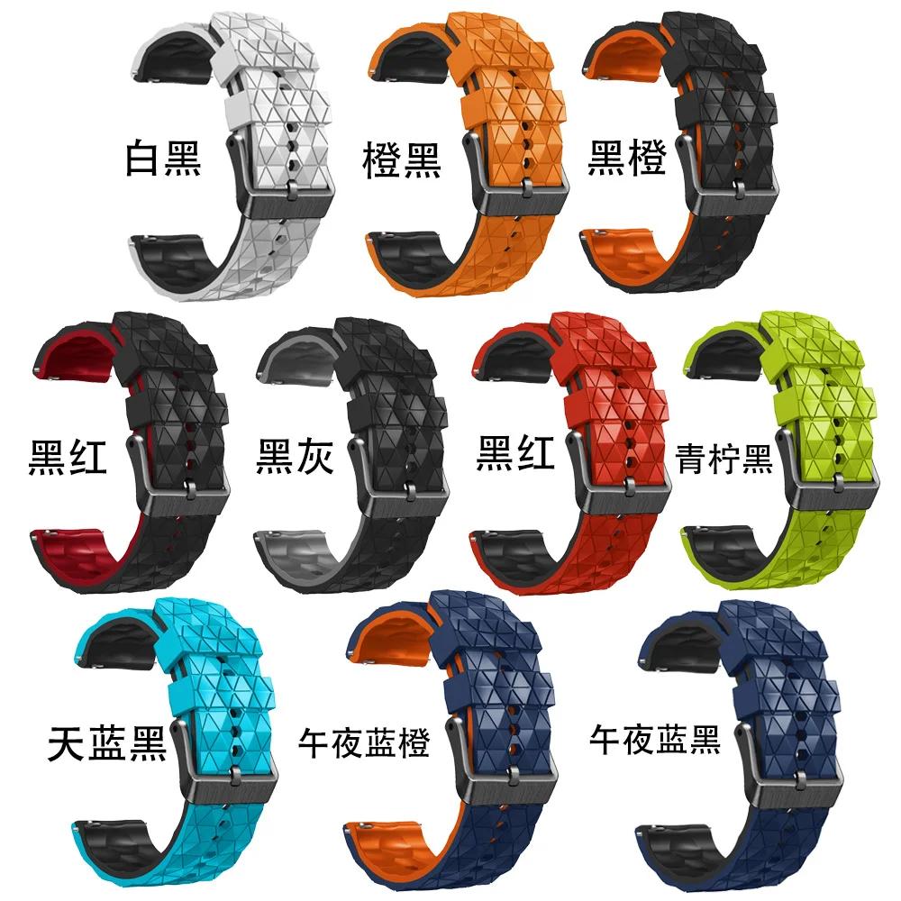 22mm Silikona Watchband Par Amazfit Līdzsvaru VTN 4/3 Pro/2e Rokas Siksnas Amazfit Gepards Pro/Apaļā Smartwatch Aproce Datumi5