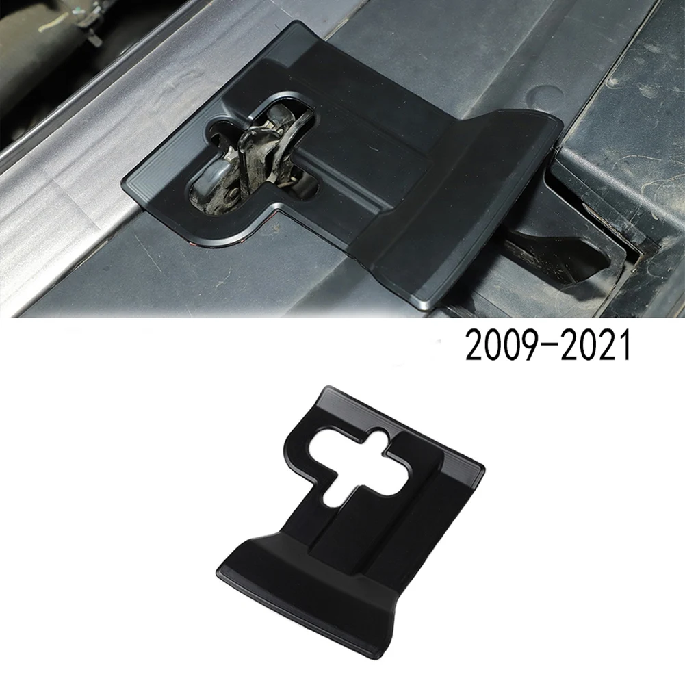 Melna Priekšējā Motora Pārsega Bloķēšanas Apdare Vāciņš Melns, par Dodge Challenger 2009-20211