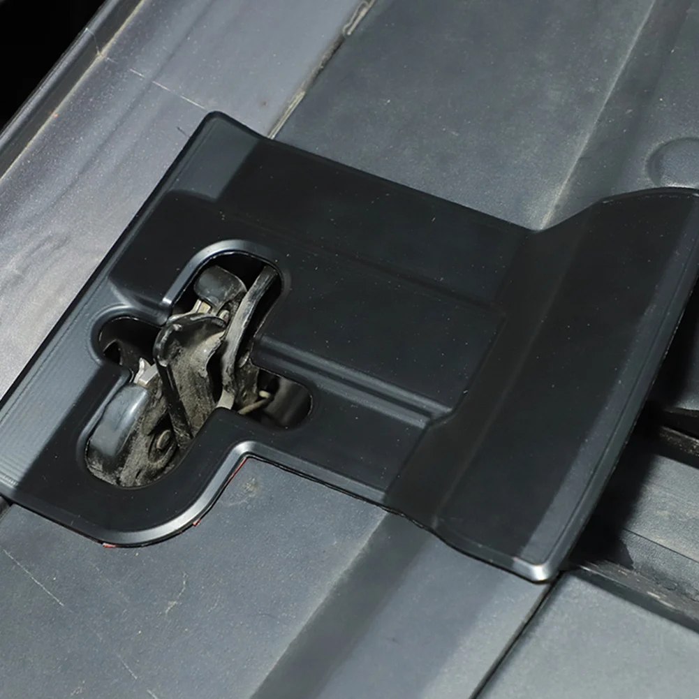 Melna Priekšējā Motora Pārsega Bloķēšanas Apdare Vāciņš Melns, par Dodge Challenger 2009-20215
