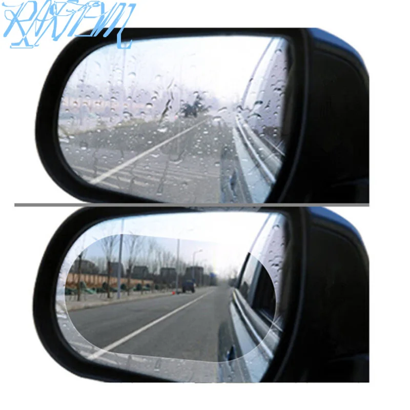 2gab Automašīnu Atpakaļskata Spogulis Anti Ūdens Filmu Volkswagen Golf 4 6 7 Tiguan Passat B5 B6 B7 CC MK5 MK6 Polo Scirocco Lavida Eos4