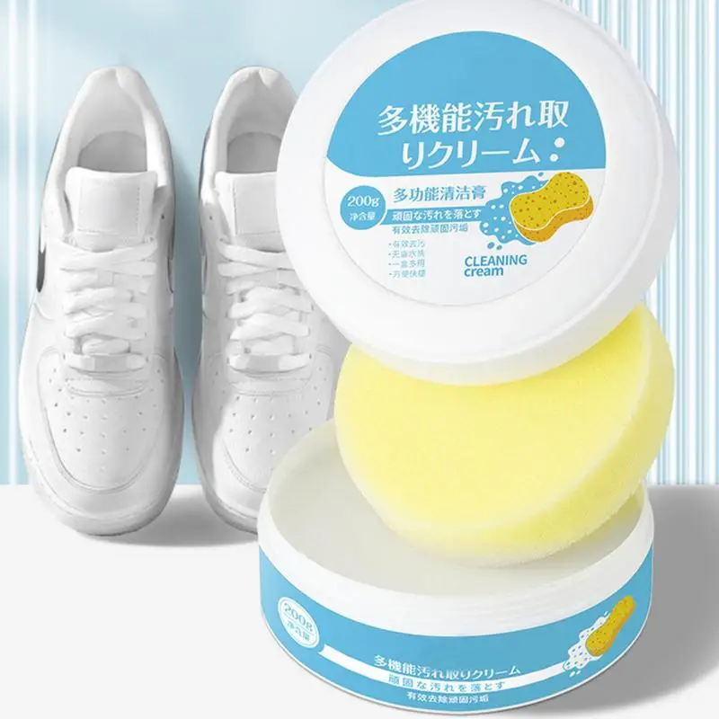1gb daudzfunkcionāls kurpes tīrīšanas līdzeklis universal baltās krāsas Traipu Noņemšanai tīrīšanas Želeja Sadzīves kurpes Aizsargs sneaker1